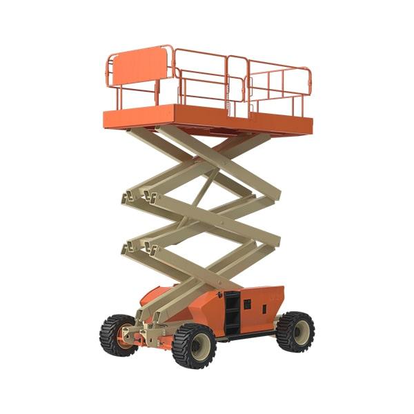 regular examinations, lubrication of moving parts, and battery maintenance are essential for keeping scissor lifts in optimal condition